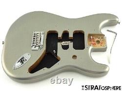Fender Player Stratocaster Strat Body Avec Hardware Part Silver