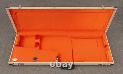 Fender Reissue 1963 Stratocaster/ Telecaster Case Blanc Avec Orange Interior-nouveau