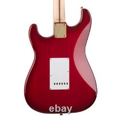 Fender Richie Kotzen Stratocaster Transparent Red Burst avec touche en érable