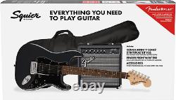 Fender Squier Affinity Affinity Stratocaster Hss Pack, Charcoal Frost Demo