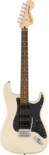 Fender Squier Affinity Stratocaster Hss Olympic White Translates To "fender Squier Affinity Stratocaster Hss Blanc Olympique" In French.
