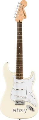 Fender Squier Affinity Stratocaster, Laurière Blanc Olympique