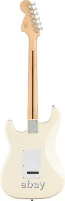 Fender Squier Affinity Stratocaster, Laurière Blanc Olympique Fender Squier Affinity Stratocaster, Laurière Blanc Olympique