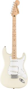Fender Squier Affinity Stratocaster Olympic White Translates To "fender Squier Affinity Stratocaster Blanc Olympique" In French.