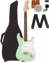 Fender Squier Affinity Stratocaster Surf Green Avec Sac De Transport
