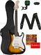 Fender Squier Bullet Stratocaster Hss Hard Tail Brown Sunburst Avec Gig Bag