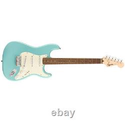 Fender Squier Bullet Stratocaster Ht Guitare Électrique Tropical Turquoise