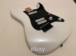 Fender Squier Contemporain Stratocaster Strat Loaded Body Pearl White Nouveau