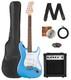 Fender Squier Debut Stratocaster Bleu Californie Avec Amplificateur