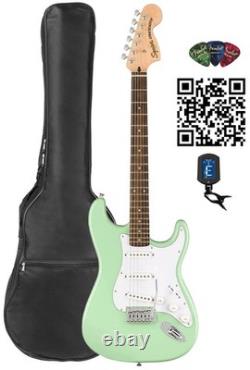 Fender Squier Debut Stratocaster Surf Green avec housse de transport