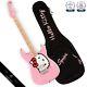 Fender Squier Édition Limitée Hello Kitty Stratocaster Touche En Érable Rose Jp