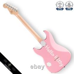 Fender Squier Édition Limitée Hello Kitty Stratocaster Touche en Érable Rose JP