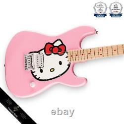 Fender Squier Édition Limitée Hello Kitty Stratocaster Touche en Érable Rose JP