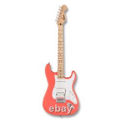 Fender Squier Sonic Stratocaster HSS Guitare Électrique Tahitian Coral