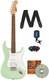 Fender Squier Sonic Stratocaster Hss Surf Green Avec Accordeur