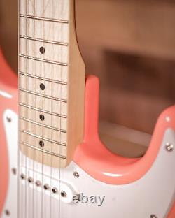 Fender Squier Sonic Stratocaster HSS, touche en érable, corail tahitien