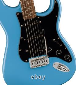 Fender Squier Sonic Stratocaster bleu Californie avec accordeur