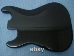 Fender Squier Strat Hardtail Stratocaster Black Body Electric Guitar Fat Ht