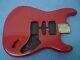 Fender Squier Strat Hardtail Stratocaster Fiesta Red Body Electric Guitar Ht Fat