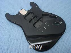 Fender Squier Strat Stratocaster Black Hardtail Guitare Électrique Ht Fat