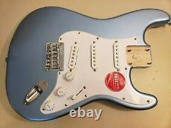 Fender Squier Stratocaster Bullet Loaded Body Hardtail Guitare. Bleu De Lake Placid