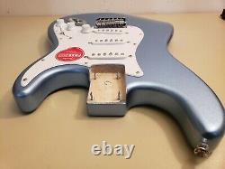 Fender Squier Stratocaster Bullet Loaded Body Hardtail Guitare. Bleu De Lake Placid