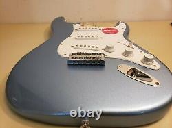 Fender Squier Stratocaster Bullet Loaded Body Hardtail Guitare. Bleu De Lake Placid