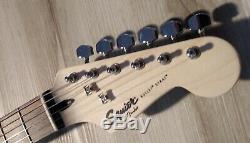 Fender Squier Stratocaster Turbo + Sss Avec Blender Mod Écume Strat Nouveau
