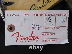 Fender Standard Stratocaster Hh, Rosewood Fingerboard Ghost Guitar Argent