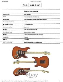 Fender Stratocaster 2021/22 Mod Shop Pin Rôti