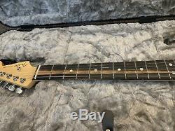 Fender Stratocaster American Elite 6 Cordes Ebène Guitare Électrique