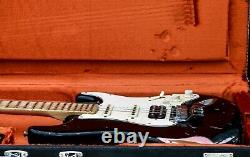 Fender Stratocaster John Cruz Masterbuilt 1966 Noir / Shell Rose Relic Floyd Rose