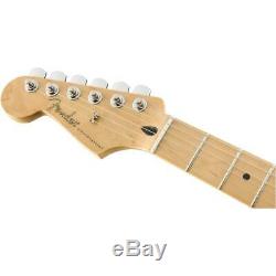 Fender Stratocaster Joueur Gauchers Guitare Électrique, Maple, Tidepool