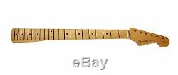 Fender Stratocaster Mexique / Strat Guitare Cou, 50 De Style Vintage, Forme Douce V