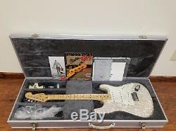 Fender Stratocaster Moto Et Set Amp Mère De Toilette Fini Perle 1995