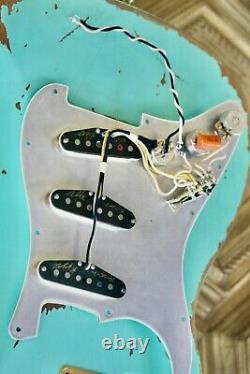 Fender Stratocaster Pickups Mint Green Abigail Ybarra Wound Abby Customshop
