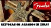 Fender Stratocaster Rescue Restoration Abandoned Old Guitar Partie I