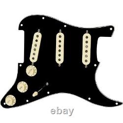 Fender Stratocaster Sss Tex Mex Pre-wired Pickguard Noir/blanc/noir
