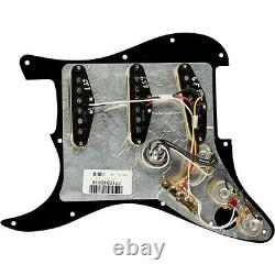 Fender Stratocaster Sss Tex Mex Pre-wired Pickguard Noir/blanc/noir