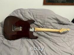 Fender Stratocaster Style Guitare Électrique / Tex Mexsemi Hollowithjimmy Hendrix Auto