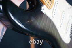 Fender Stratocaster japonaise 1992-1993 Foto Flame verte