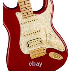 Fender Tash Sultana Stratocaster Guitare Électrique Transparent Cerise