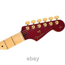 Fender Tash Sultana Stratocaster Guitare Électrique Transparent Cerise