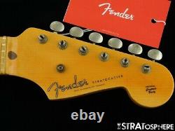 Fender USA Custom Shop 1955 Relic Stratocaster Neck &tuners Strat Maple, 55