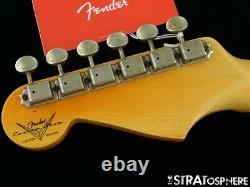 Fender USA Custom Shop 1955 Relic Stratocaster Neck &tuners Strat Maple, 55