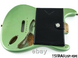 Fender USA Custom Shop 1959 Relic Stratocaster Body Strat 59 Aged Sage Green