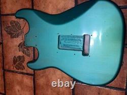 Fender USA Custom Shop 1966 Relic Stratocaster Body Strat Sherwood Green 61
