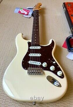 Fender Vintage Hot Rod'60 Stratocaster Hscs Tous Les Tags & Candy Olympic White