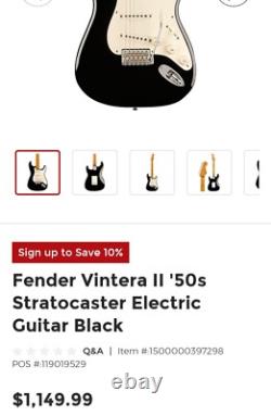 Fender Vintera 2 Stratocaster des années 50