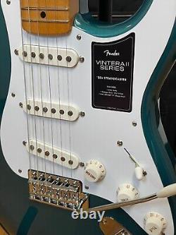 Fender Vintera II Stratocaster des années 50 en érable turquoise océanique guitare électrique